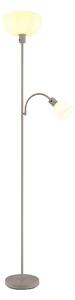 Globo 59947S - Stojacia lampa HINTON 1xE27/40W/230V + 1xE14/25W