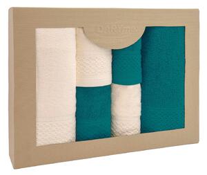 BAVLNENÉ UTERÁKY SOLANO SADA 2 KS 30X50 CM, 2 KS 50X90 CM, 2 KS 70X140 CM VIACFAREBNÁ