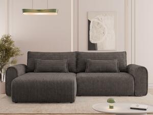 Mirjan24 Rohová sedacia súprava Suziser Sztruks, Dostupné poťahy: Ambience 06 5903211537776