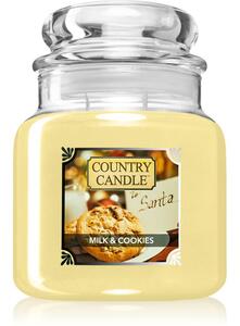 Country Candle Milk & Cookies vonná sviečka 453 g