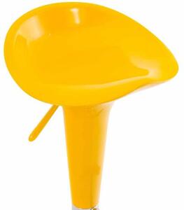 Barová stolička Charlotte žltá