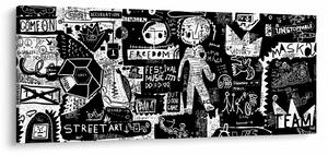 Obraz - Graffiti (120x50 cm)