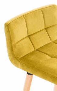 Barová stolička Isabelle žltá