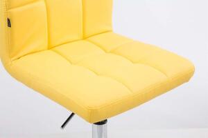 Súprava 2 barových stoličiek Julia yellow