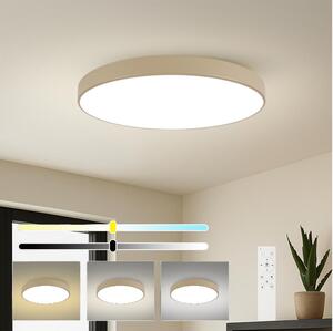 Brilagi-LED Stmievateľné svietidlo POOL SMART LED/128W/230V 100 cm béžové Wi-Fi Tuya+diaľkový ovládač