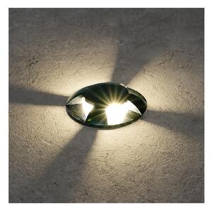 Brilagi - LED vonkajšie zapustené nájazdové svietidlo GROUNDRAY LED/1W/230V čierne IP67