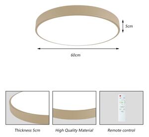 Brilagi - LED stmievateľné svietidlo POOL LED/60W/230V 3000-6000K priemer 60 cm béžové + diaľkový ovládač