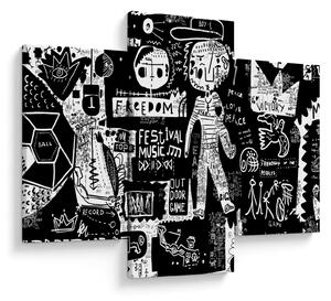 Obraz - Graffiti (90x60 cm)