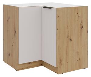 Mirjan24 Dolná kuchynská skrinka Solea 90x90 DN 2F BB, Farby: dub artisan / kašmír 5903211473425