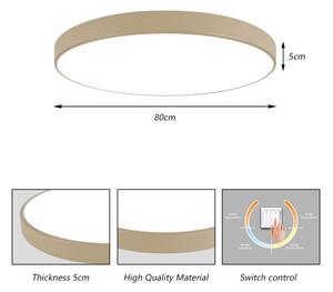 Brilagi-LED Stropné svietidlo POOL LED/100W/230V 3000/4000/6000K pr. 80 cm béžové