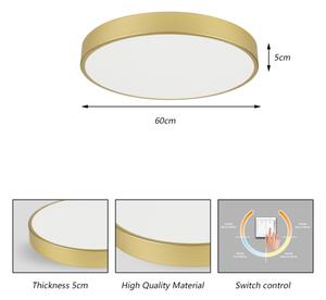 Brilagi - LED stropné svietidlo POOL LED/60W/230V 3000/4000/6000K pr. 60 cm zlaté