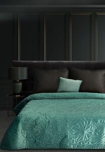 Dekorstudio Jednofarebný zamatový prehoz na posteľ SALVIA1 šalviovozelený Rozmer prehozu (šírka x dĺžka): 220x240cm