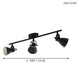Eglo 98399 - LED Bodové svietidlo SERAS 3xGU10/3,3W/230V