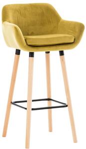 Barová stolička Charlie žltá