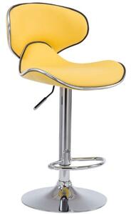 Barová stolička Claire žltá