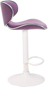 Barová stolička Eloise fialová