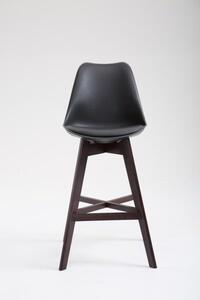 Barová stolička Emmalyn čierna