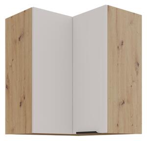 Mirjan24 Horná kuchynská skrinka Solea 60x60 GN-72 2F 90, Farby: dub artisan / kašmír 5903211473326