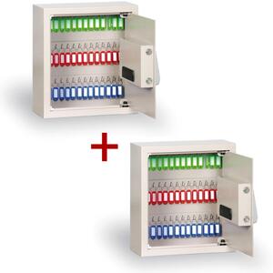 Sejf na kľúče s elektronickým zámkom, 100 kľúčov, 1+1 ZADARMO
