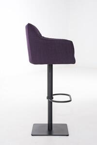 Barová stolička Naomi fialová