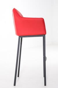 Barová stolička Nova červená