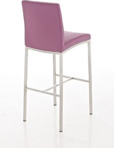 Barová stolička Zander fialová