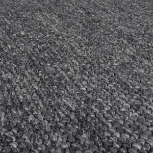 Flair Rugs koberce Behúň Minerals Dark Grey - 60x230 cm