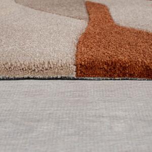 Flair Rugs koberce AKCIA: 80x150 cm Kusový koberec Zest Infinite Splinter Orange - 80x150 cm