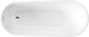 Deante Arnika voľne stojaca vaňa 170x72 cm oválne biela KDA017W