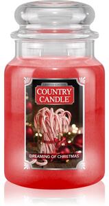 Country Candle Dreaming of Christmas vonná sviečka 737 g