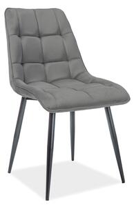 Jedálenská stolička CHIP Mat Velvet, 50x88x43, mat velvet 85