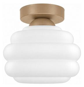 BRILAGI - LED stropné svietidlo RETRO GLASS 1xE27/60W/230V pr. 20 cm béžová/biela