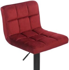 Barová stolička Bobby červená