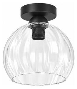 BRILAGI - LED Stropné svietidlo RETRO GLASS 1xE27/60W/230V pr. 25 cm čierne/číre