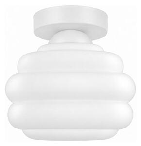 BRILAGI - LED Stropné svietidlo RETRO GLASS 1xE27/60W/230V pr. 20 cm biela/biela