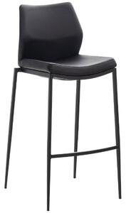 Barová stolička Brennan čierna