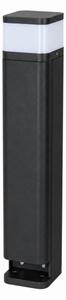 BRILAGI - Vonkajšie svietidlo s 2 zásuvkami SCHUKO PILLAR 1xG9/11W/230V IP44 čierne