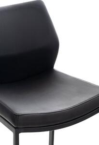 Barová stolička Brennan čierna
