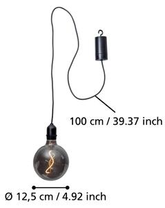 Eglo 900209 - LED Vonkajšie závesné svietidlo VIGNANELLO LED/0,06W/6V IP44 šedá