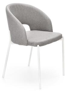 Jedálenská stolička KALI, 51x77x57, šedá