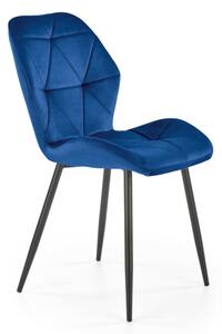 Jedálenská stolička ELITA, 48x86x53, modrá