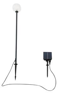 Lindby - Brindley Lampa so solárnym článkom w/Pozemný hrot Čierna