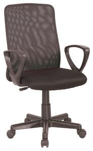 Kancelárska stolička ETELA Q-083, 59x89-101x44, čierna