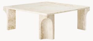 Travertínový konferenčný stolík Doric, Š 80 cm