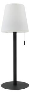 Lindby - Azalea LED Prenosné Stolová lampa IP44 Biela/Čierna