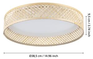 Eglo 900464 - LED Stropné svietidlo LUPPINERIA LED/24W/230V