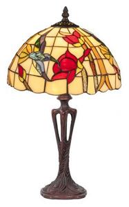 Nočná stolná lampa Tiffany COLIBRI 40*Ø25