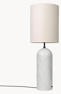 Stmievateľná stojacia lampa s mramorovým podstavcom Gravity, V 130 cm