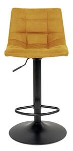 Horčicovo žltá barová stolička Isolde