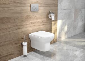 Oltens Gulfoss toaletná kefa priskrutkované chrómová-keramika 82101000